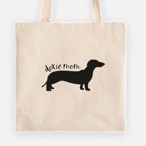 Doxie Mom tote bag